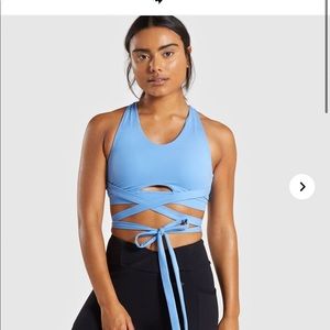 Gym shark criss cross sports bra